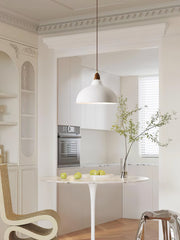 Nordic Rustic White Pendant Lamp