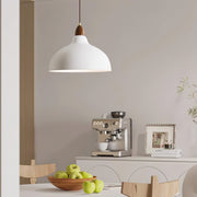 Nordic Rustic White Pendant Lamp