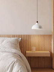 Nordic Rustic White Pendant Lamp