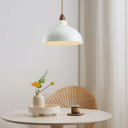 Nordic Rustic White Pendant Lamp