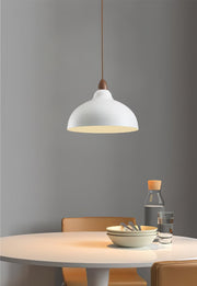 Nordic Rustic White Pendant Lamp