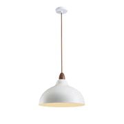 Nordic Rustic White Pendant Lamp