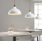 Nordic Rustic White Pendant Lamp
