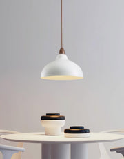 Nordic Rustic White Pendant Lamp