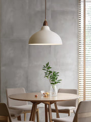 Nordic Rustic White Pendant Lamp