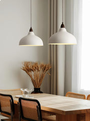 Nordic Rustic White Pendant Lamp