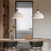 Nordic Rustic White Pendant Lamp