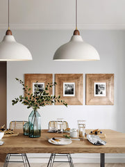 Nordic Rustic White Pendant Lamp