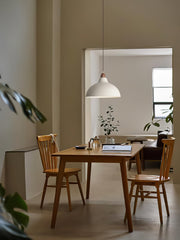 Nordic Rustic White Pendant Lamp