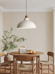 Nordic Rustic White Pendant Lamp