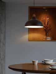 Nordic Rustic White Pendant Lamp