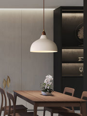 Nordic Rustic White Pendant Lamp