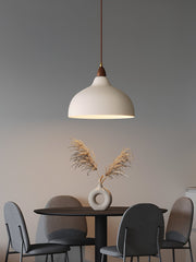 Nordic Rustic White Pendant Lamp