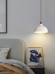 Nordic Rustic White Pendant Lamp