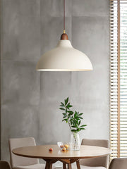 Nordic Rustic White Pendant Lamp