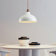 Nordic Rustic White Pendant Lamp