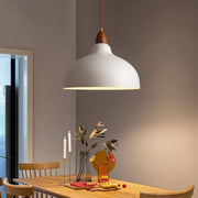Nordic Rustic White Pendant Lamp