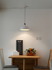 Nordic Rustic White Pendant Lamp