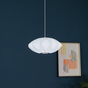 Contemporary Bubble Fabric Pendant Lamp