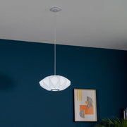 Contemporary Bubble Fabric Pendant Lamp