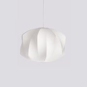 Contemporary Bubble Fabric Pendant Lamp