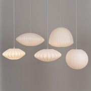Contemporary Bubble Fabric Pendant Lamp