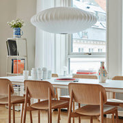 Contemporary Bubble Fabric Pendant Lamp