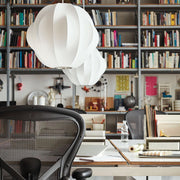 Contemporary Bubble Fabric Pendant Lamp