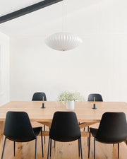 Contemporary Bubble Fabric Pendant Lamp