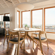 Contemporary Bubble Fabric Pendant Lamp