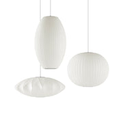 Contemporary Bubble Fabric Pendant Lamp
