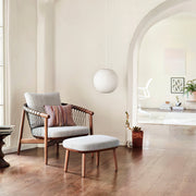 Contemporary Bubble Fabric Pendant Lamp