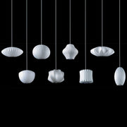 Contemporary Bubble Fabric Pendant Lamp