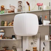 Contemporary Bubble Fabric Pendant Lamp