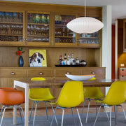 Contemporary Bubble Fabric Pendant Lamp