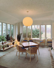 Contemporary Bubble Fabric Pendant Lamp