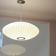 Contemporary Bubble Fabric Pendant Lamp