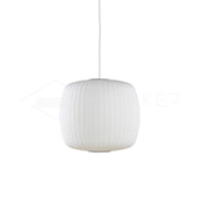 Contemporary Bubble Fabric Pendant Lamp