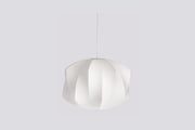 Contemporary Bubble Fabric Pendant Lamp