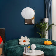 Contemporary Bubble Fabric Pendant Lamp