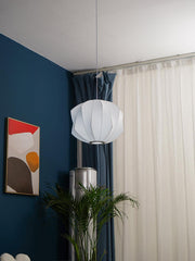 Contemporary Bubble Fabric Pendant Lamp