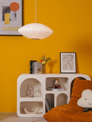 Contemporary Bubble Fabric Pendant Lamp