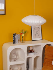 Contemporary Bubble Fabric Pendant Lamp