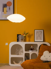 Contemporary Bubble Fabric Pendant Lamp