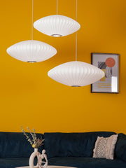 Contemporary Bubble Fabric Pendant Lamp