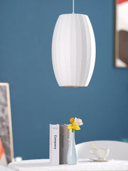 Contemporary Bubble Fabric Pendant Lamp