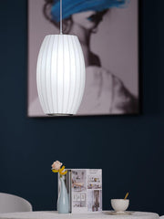 Contemporary Bubble Fabric Pendant Lamp