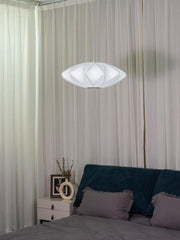 Contemporary Bubble Fabric Pendant Lamp