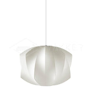 Contemporary Bubble Fabric Pendant Lamp