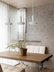 Bauhaus Creamy White Pendant Light